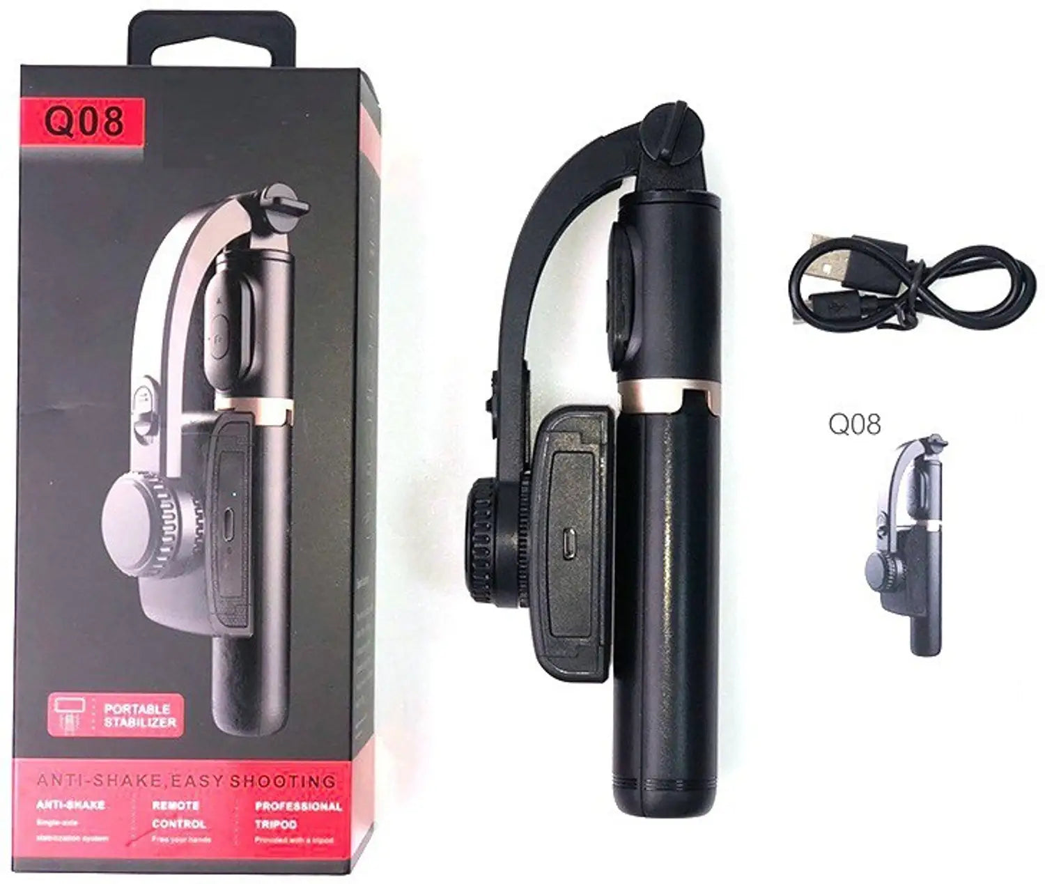 Q08 Mobile Phone Gimbal Stabilizer